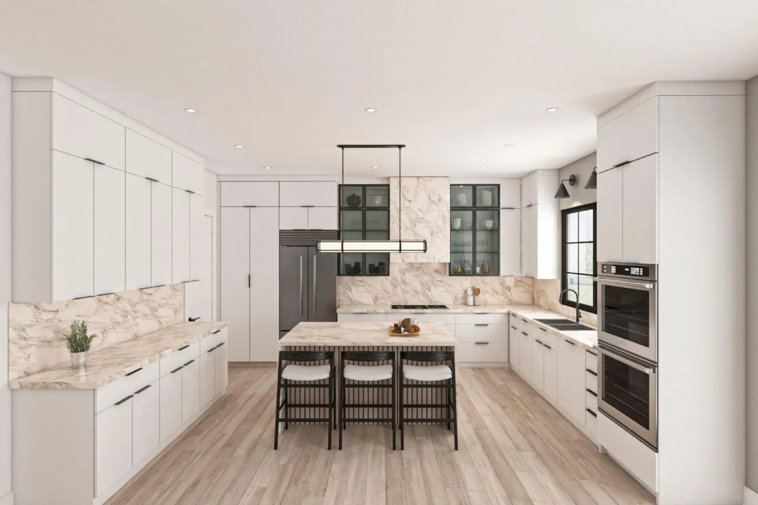 Custom kitchen remodeling by Birch Craft Construction